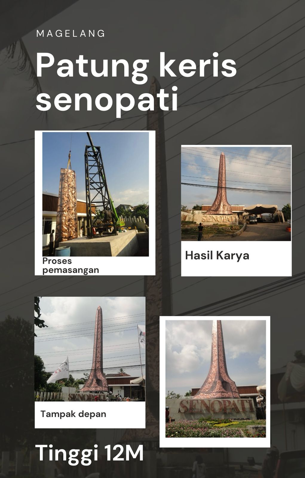 Patung Keris Magelang